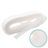 Kemény lószőr szalag 3 cm széles - WHITE (fehér)